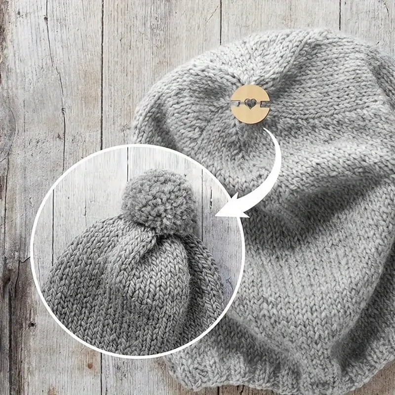 Pom-Pom Hat Button (2 Qty)