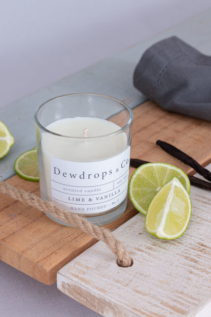 No.3 Lime & Vanilla Scented Candle