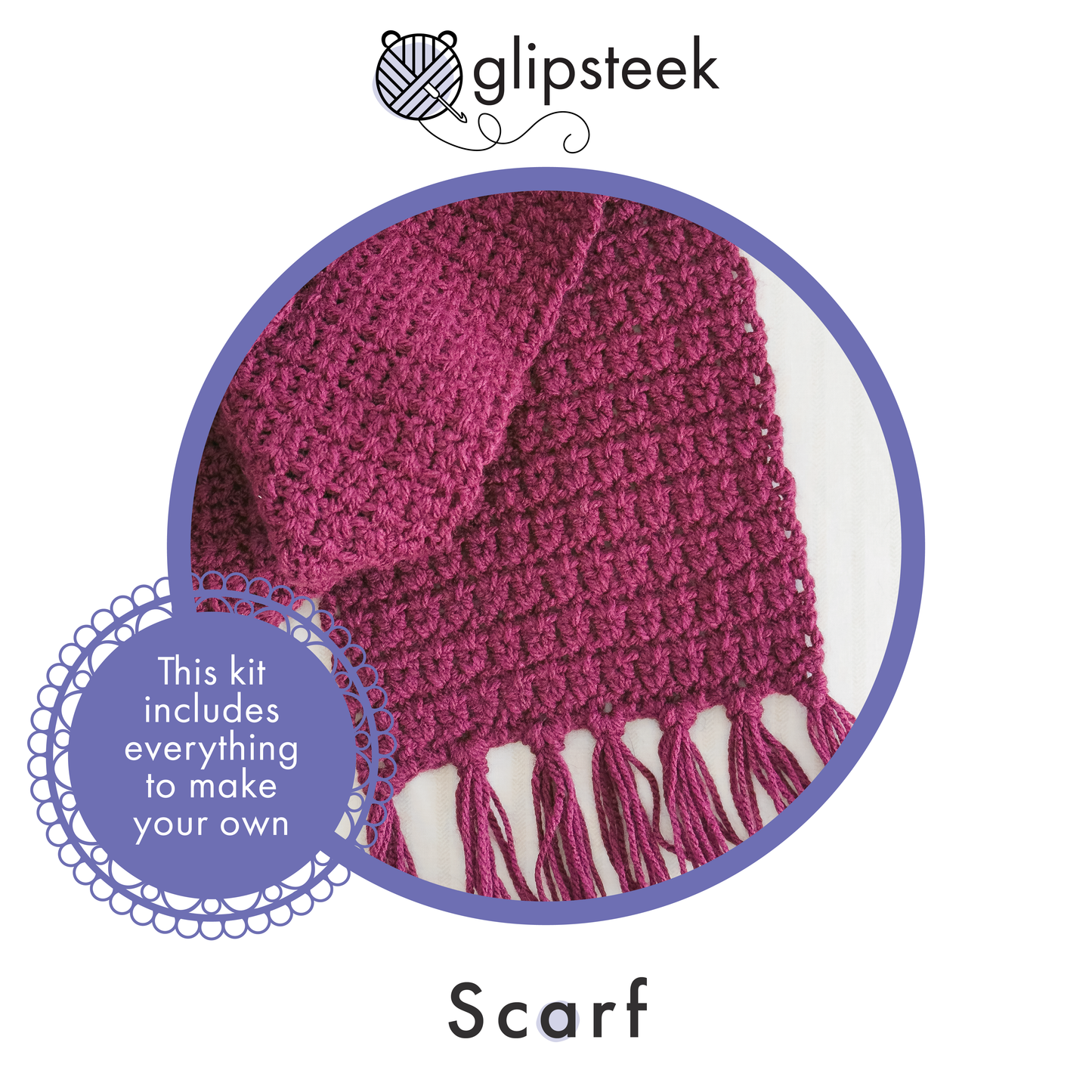 Scarf - Crochet Kit