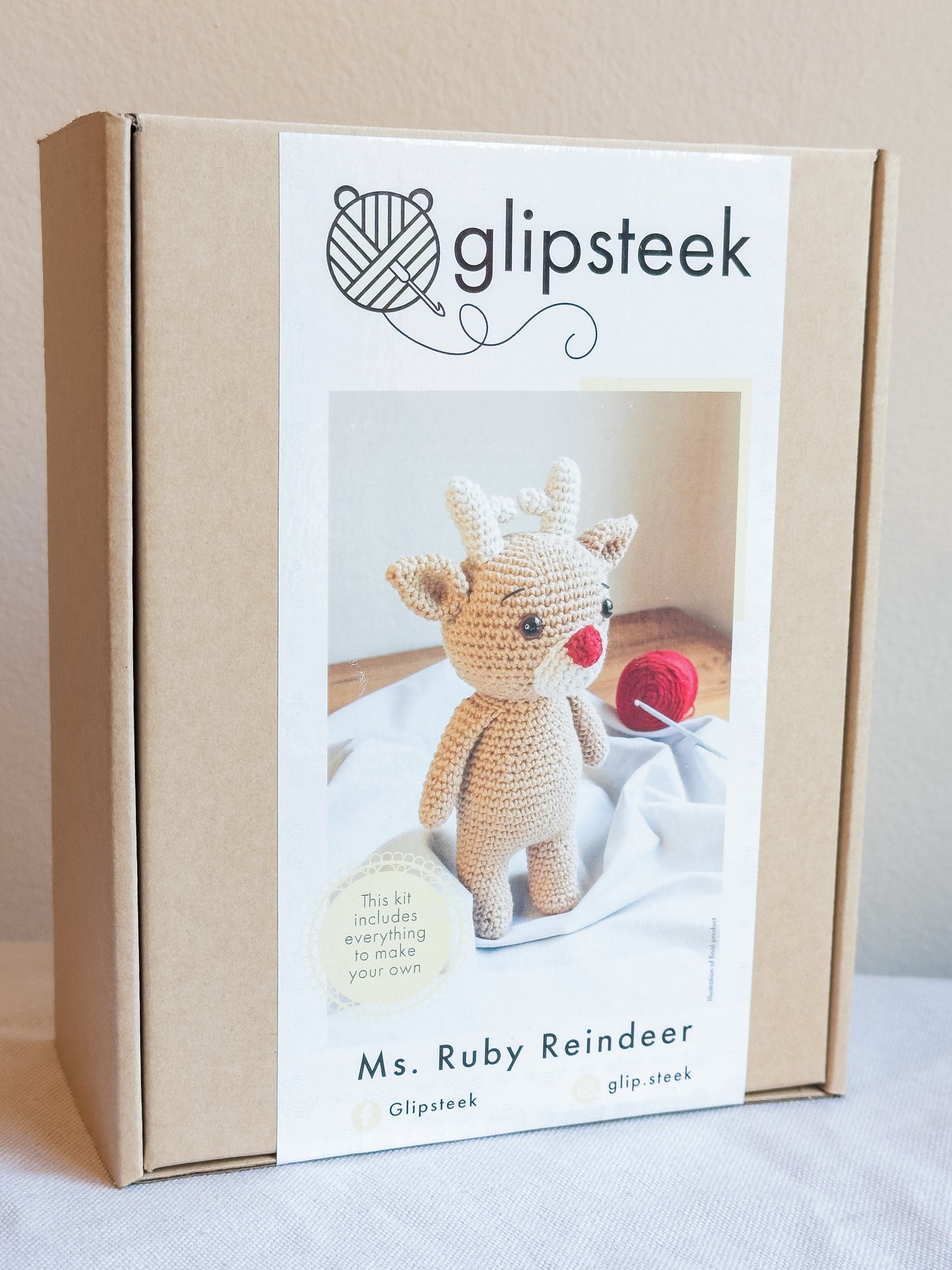 Ruby Reindeer - Crochet Kit