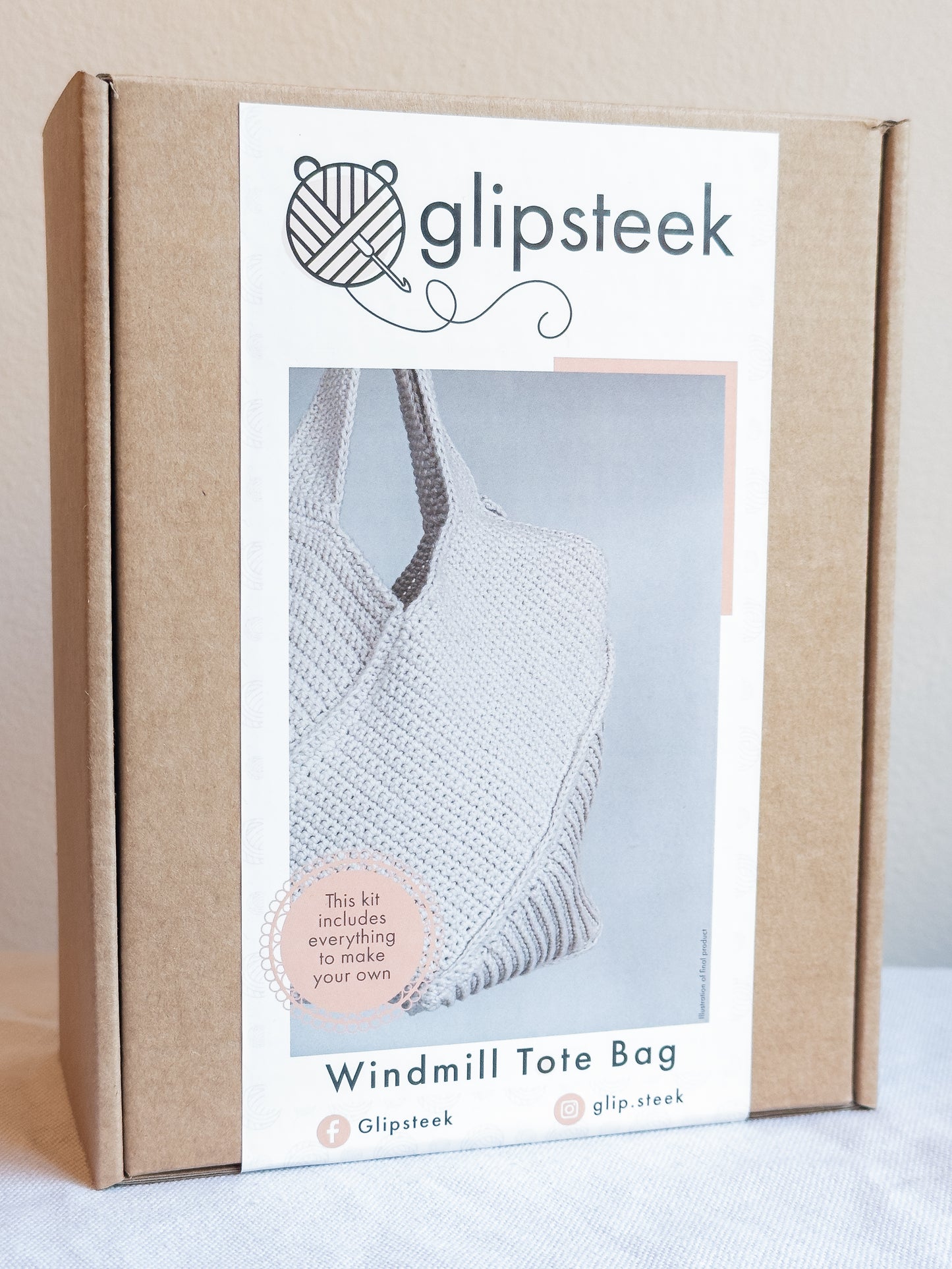 Windmill Tote Bag - Crochet Kit