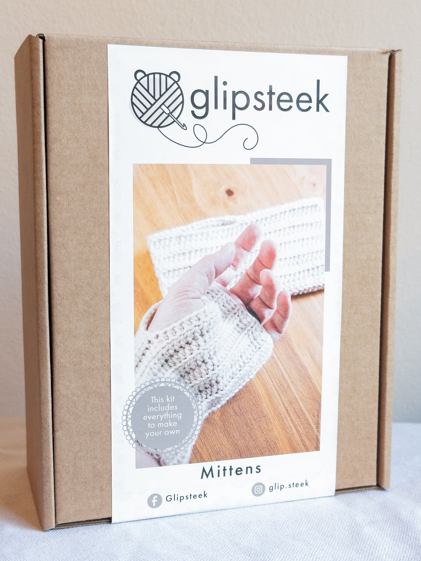 Mittens - Crochet Kit
