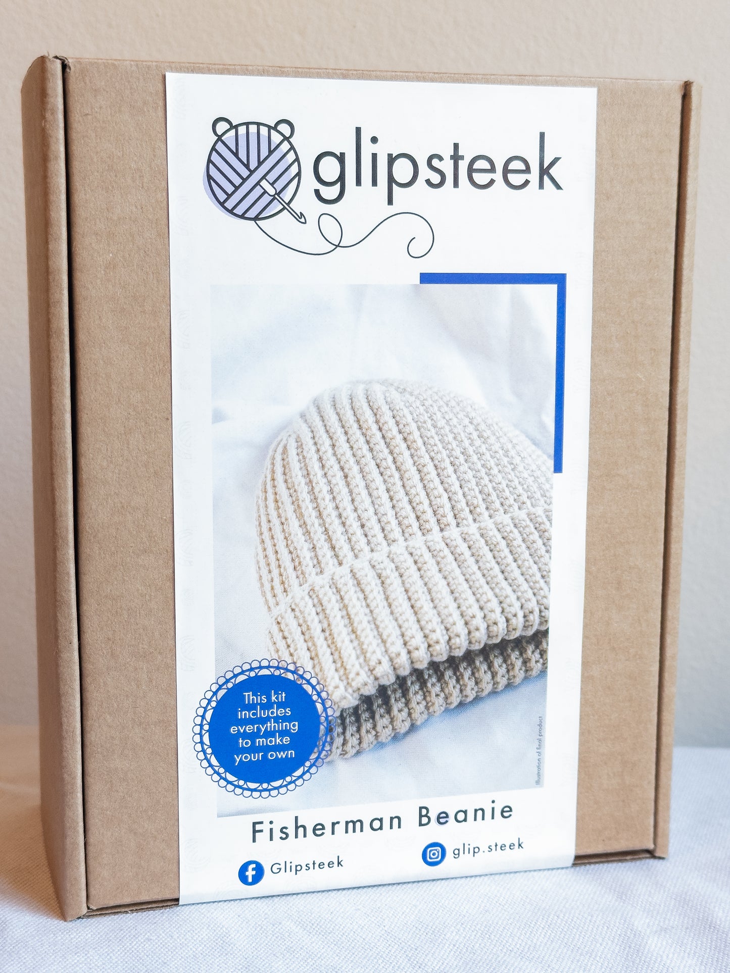 Fisherman Beanie - Crochet Kit