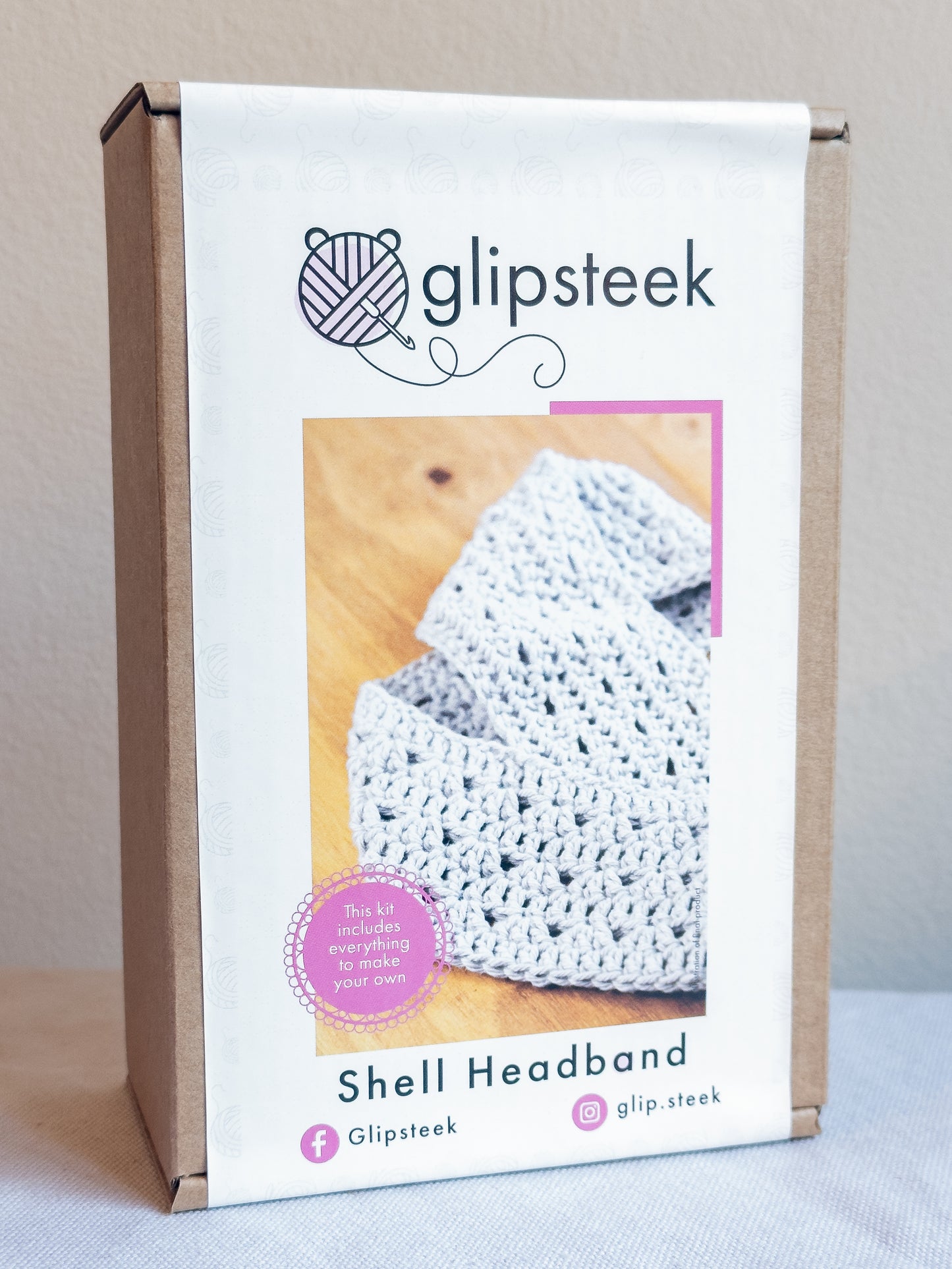 Shell Headband - Crochet Kit