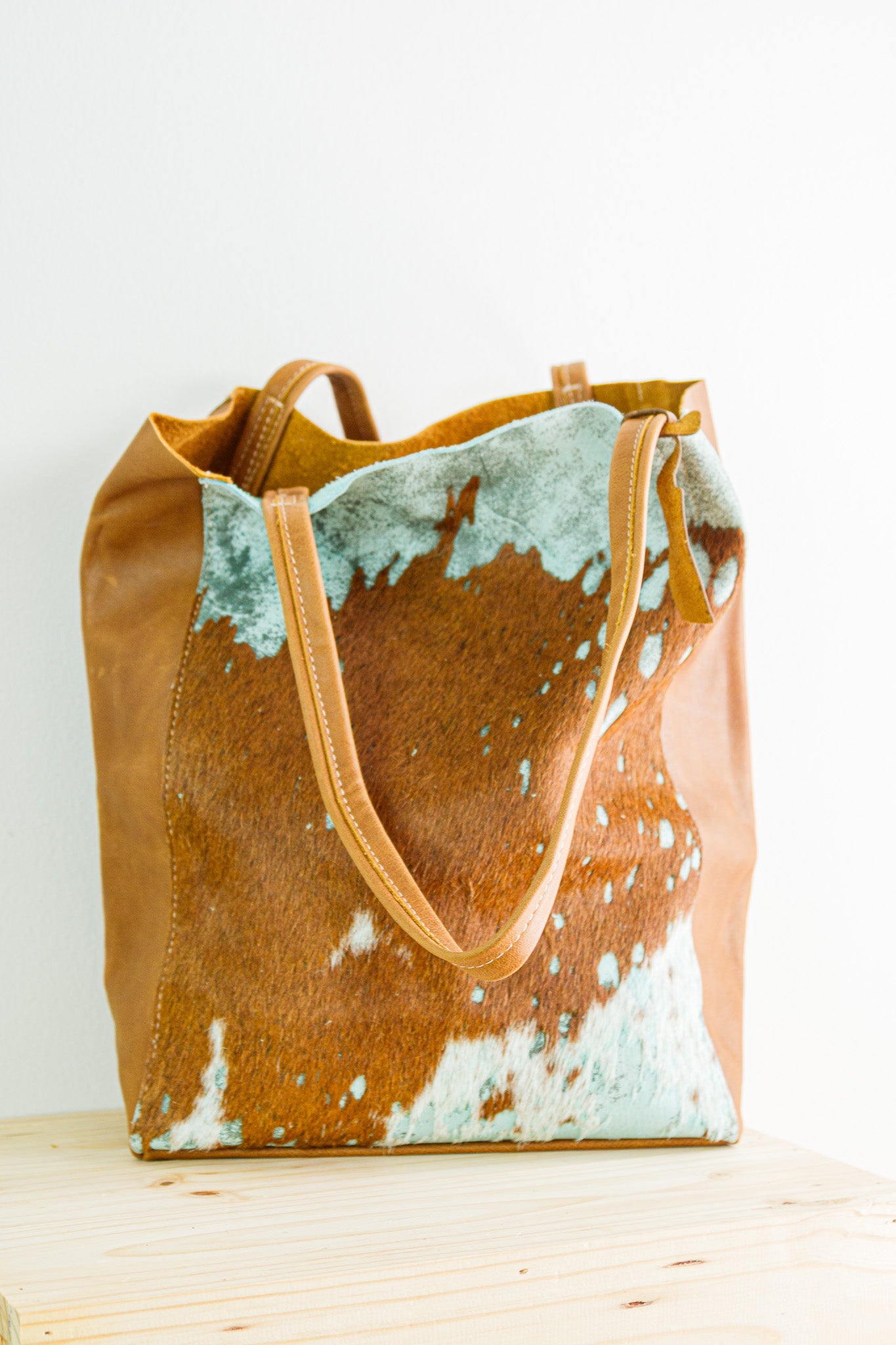 Signature Leather Tote Bag