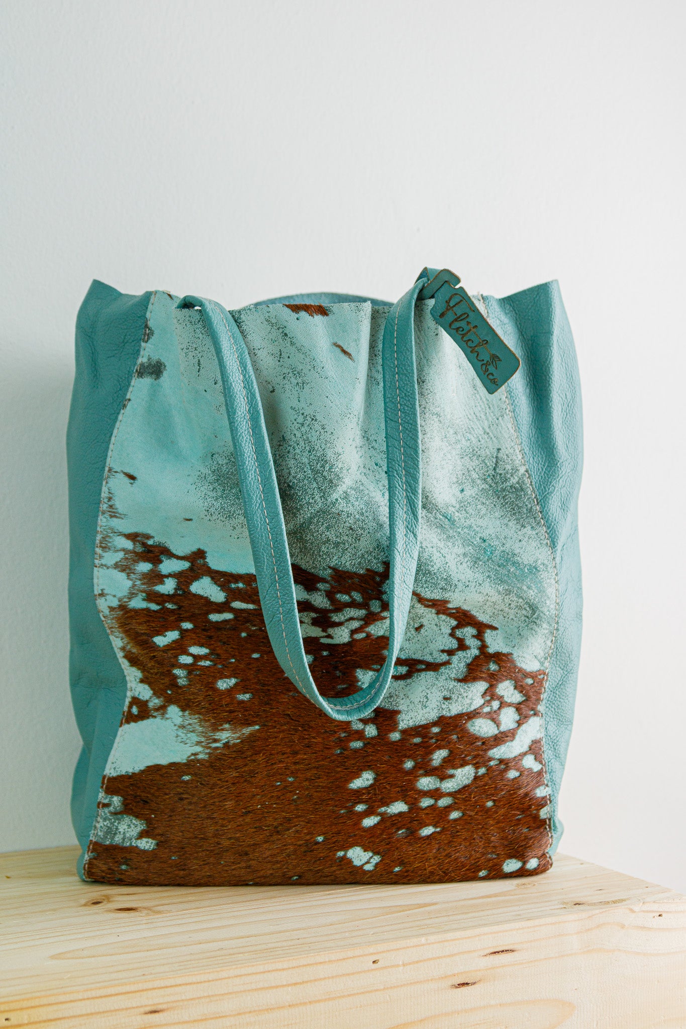 Signature Leather Tote Bag