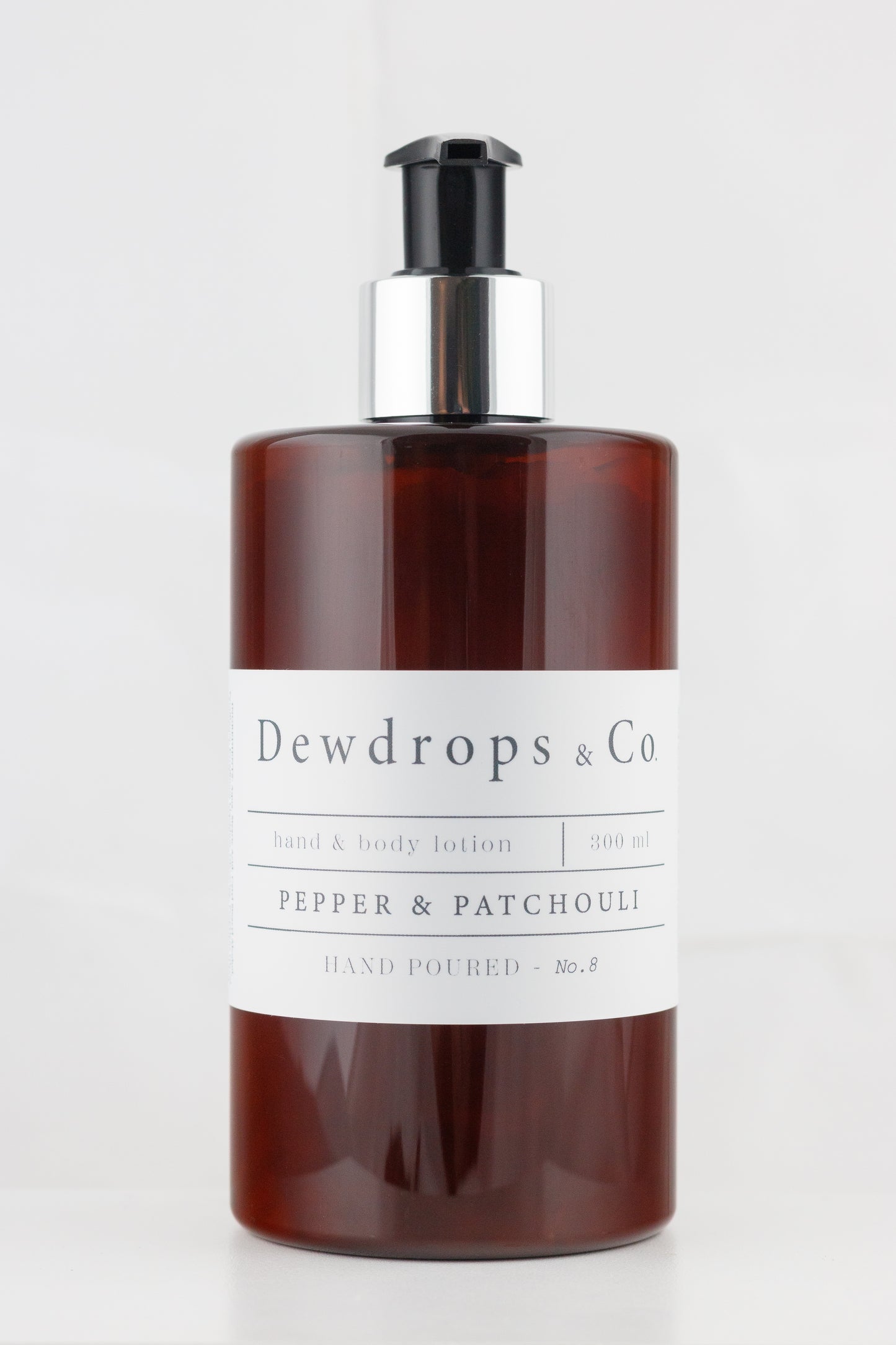 No.8 Pepper & Patchouli - Hand and Body Lotion 300ml