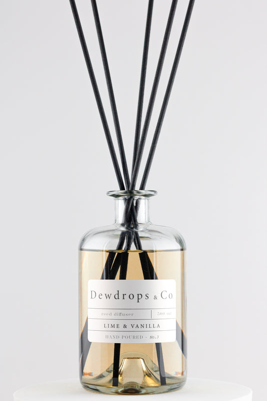 Signature No.3 - Lime & Vanilla Reed Diffuser (500ml)