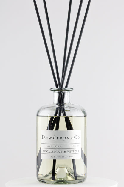 Signature No.4 - Eucalyptus & Vetiver Reed Diffuser (500ml)