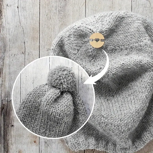 Pom-Pom Hat Button (2 Qty)