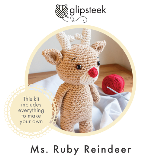 Ruby Reindeer - Crochet Kit