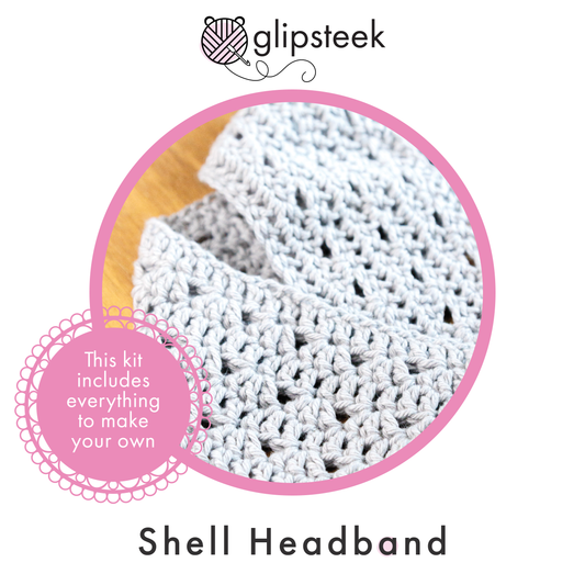 Shell Headband - Crochet Kit