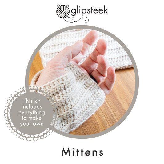 Mittens - Crochet Kit