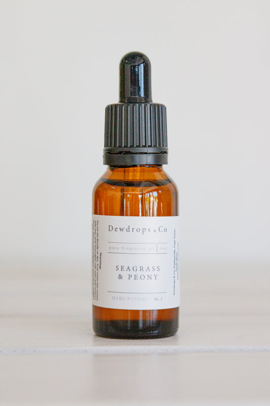 Fragrance Oil No.2 Seagrass & Peony - 20ml