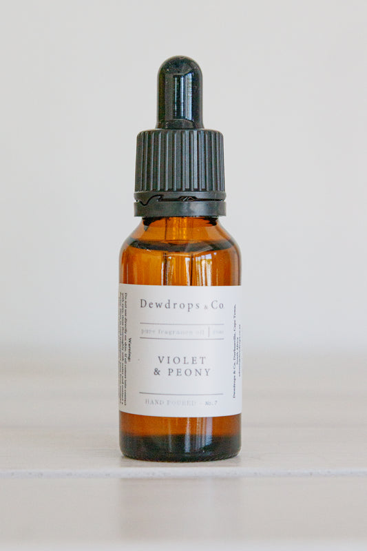 Fragrance Oil No.7 Violet & Peony - 20ml