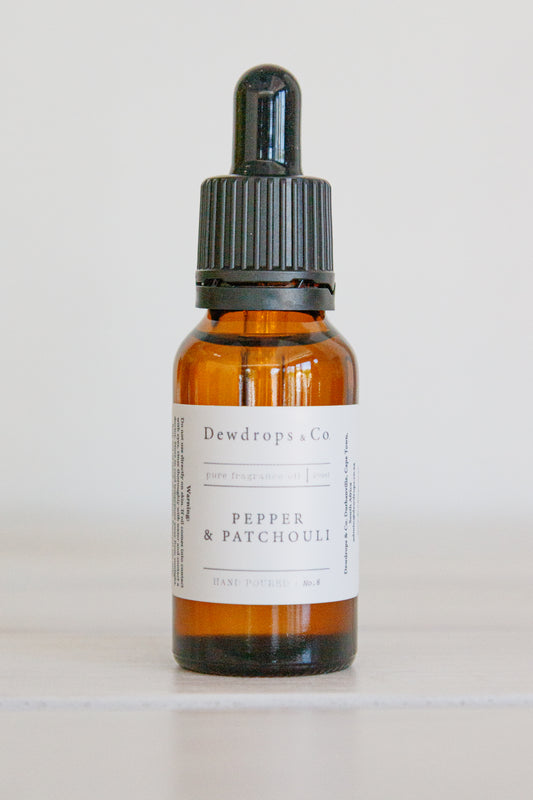 Fragrance Oil No.8 Pepper & Patchouli - 20ml