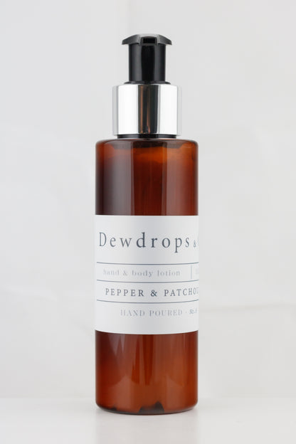 No.8 Pepper & Patchouli - Hand and Body Lotion 125ml