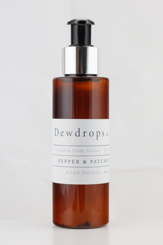 No.8 Pepper & Patchouli - Hand and Body Lotion 125ml