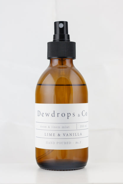 No.3 Lime & Vanilla Room and Linen Mist