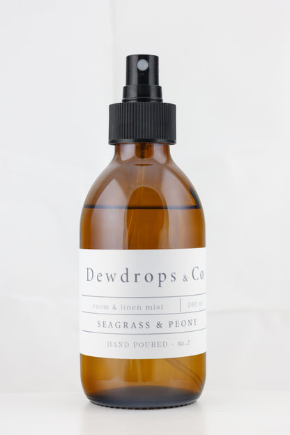 No.2 Seagrass & Peony Room and Linen Mist