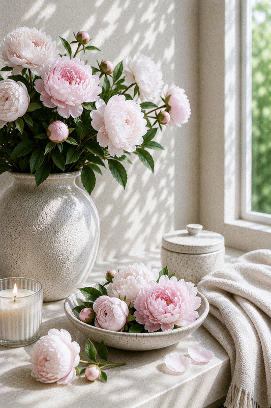 No.2 Seagrass & Peony Scented Candle